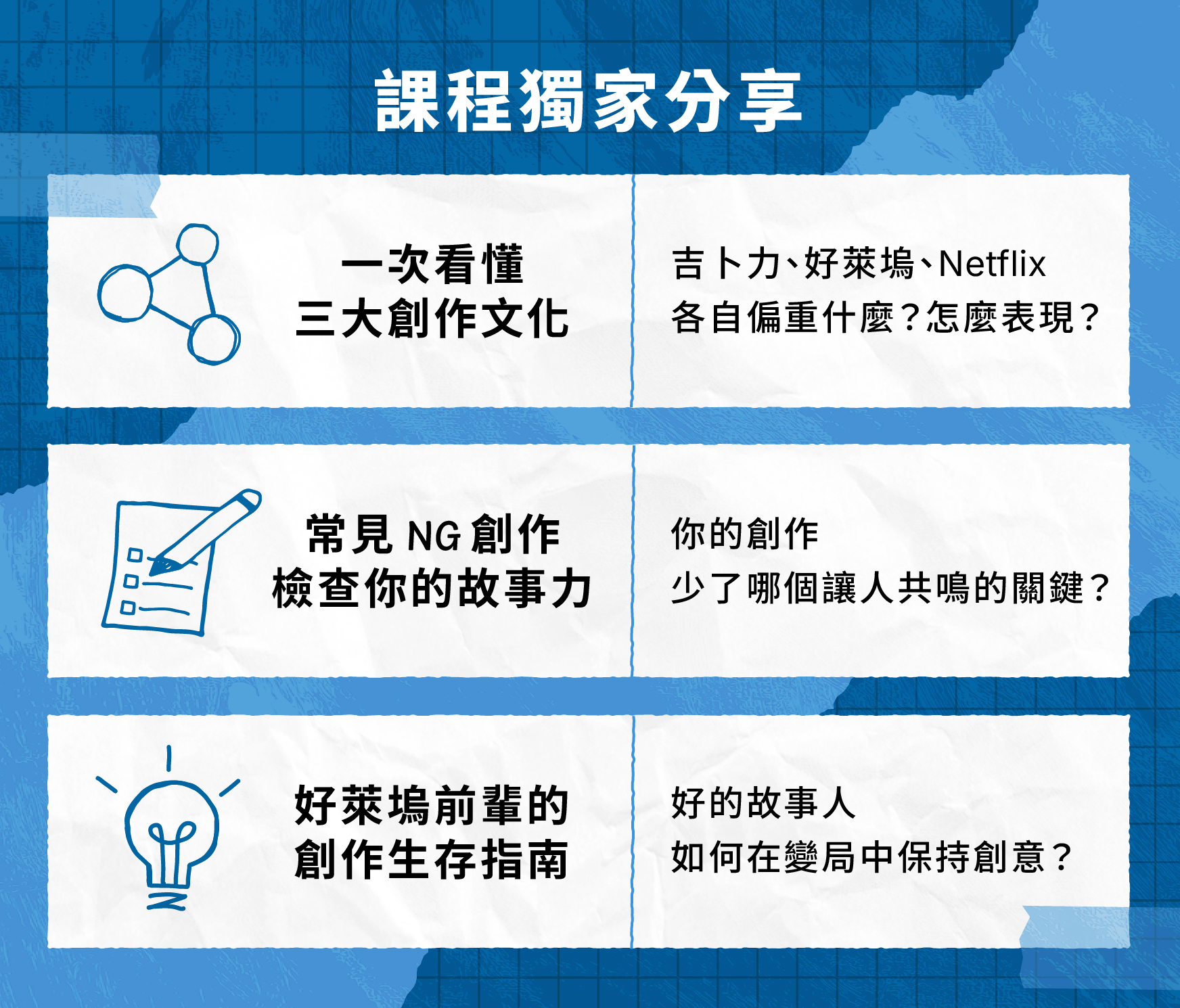 【Jeff Ranjo線上課程】好萊塢故事腦實戰｜打造讓市場買單的作品｜知識衛星